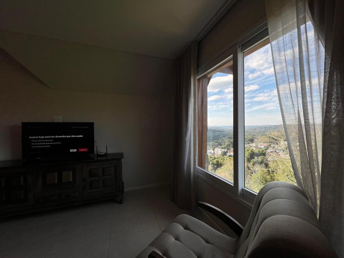 Vista 161 Apto Em Gramado Com Vista Espetacular Exterior photo