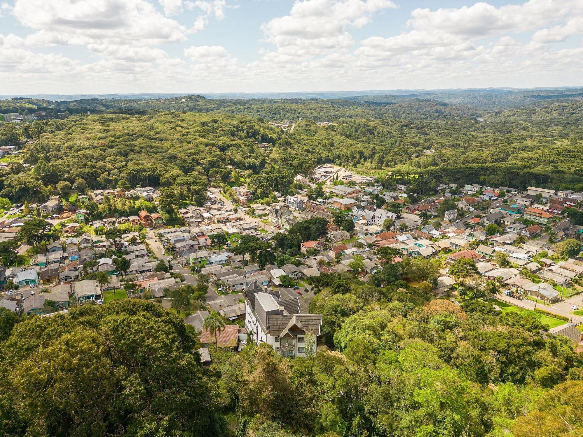 Vista 161 Apto Em Gramado Com Vista Espetacular Exterior photo