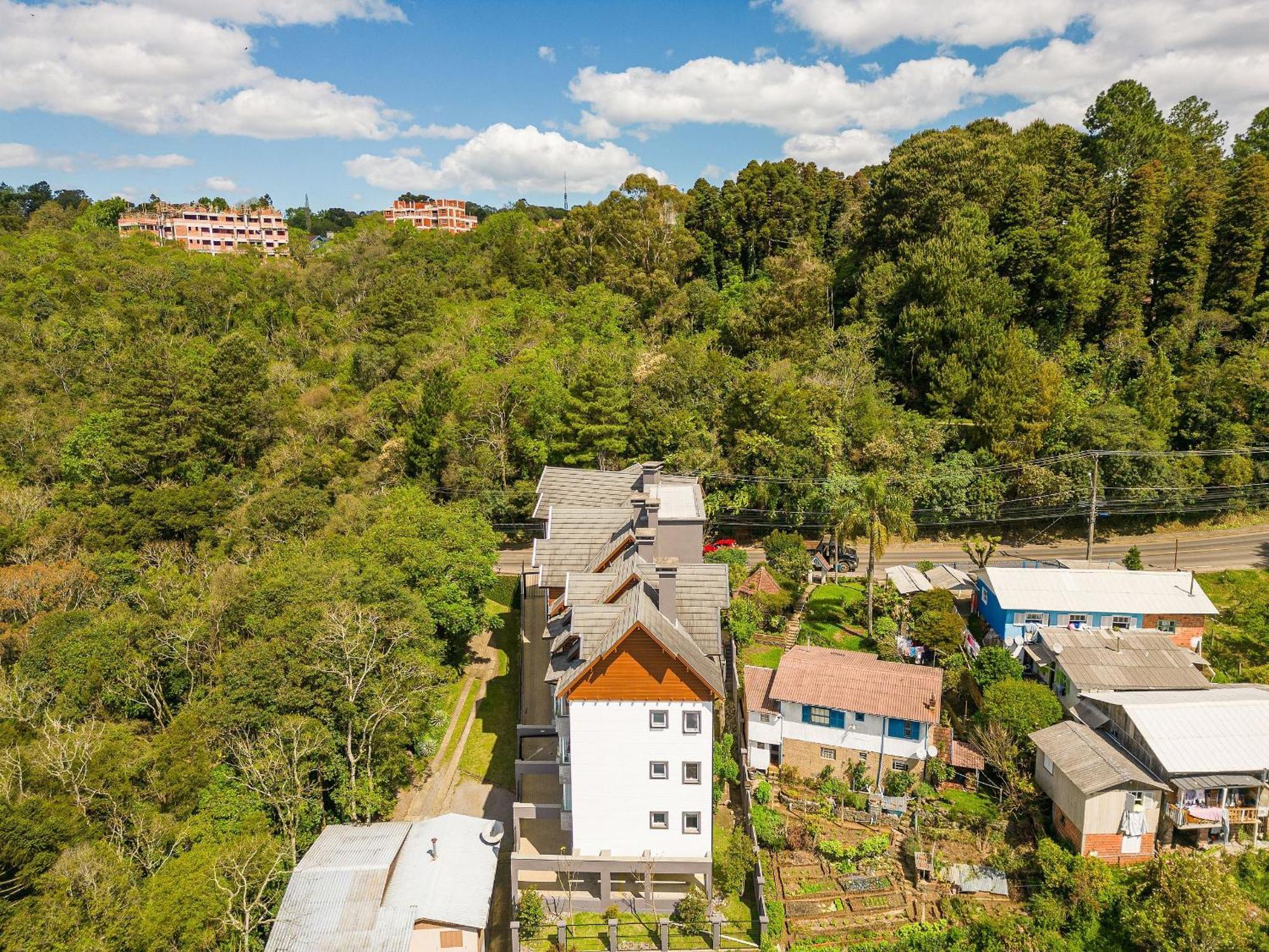 Vista 161 Apto Em Gramado Com Vista Espetacular Exterior photo